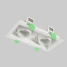 Светильник встроенный Crystal Lux CLT 069C2 WH