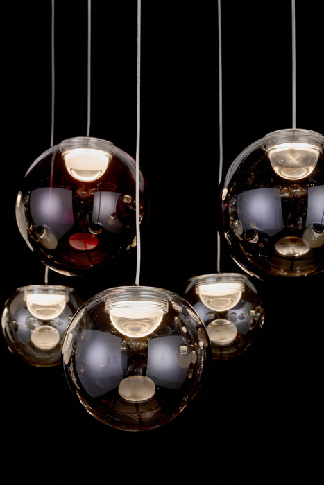 Подвесная люстра Leon Molecule LE7723/14L Chrome