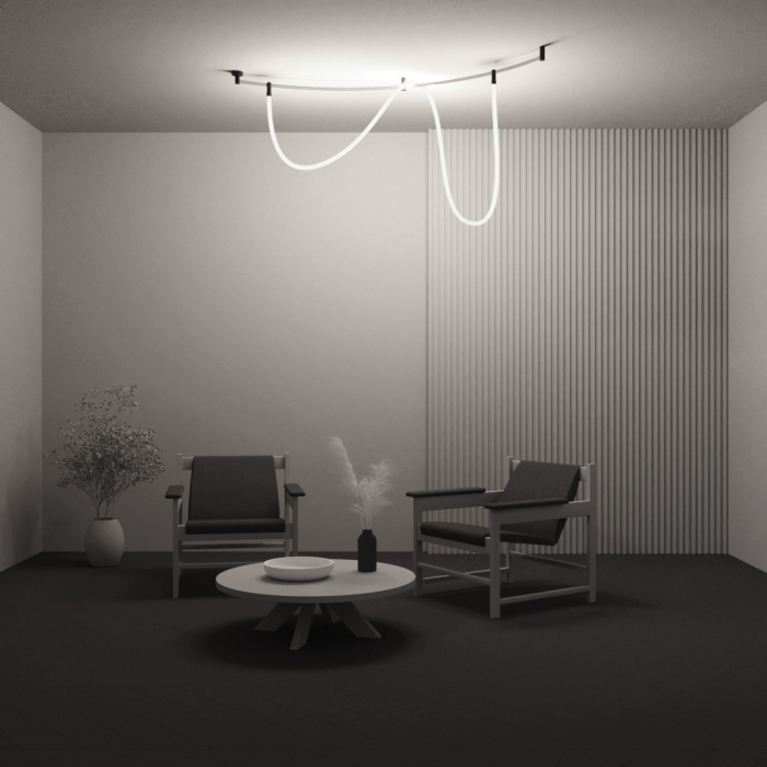 Трековый светильник Maytoni Tau TR209-1-48W3K-B