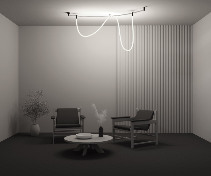 Трековый светильник Maytoni Tau TR209-1-48W3K-B