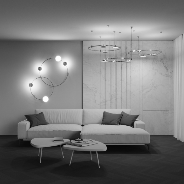 Трековый светильник Maytoni Plato TR152-1-7W4K-PT