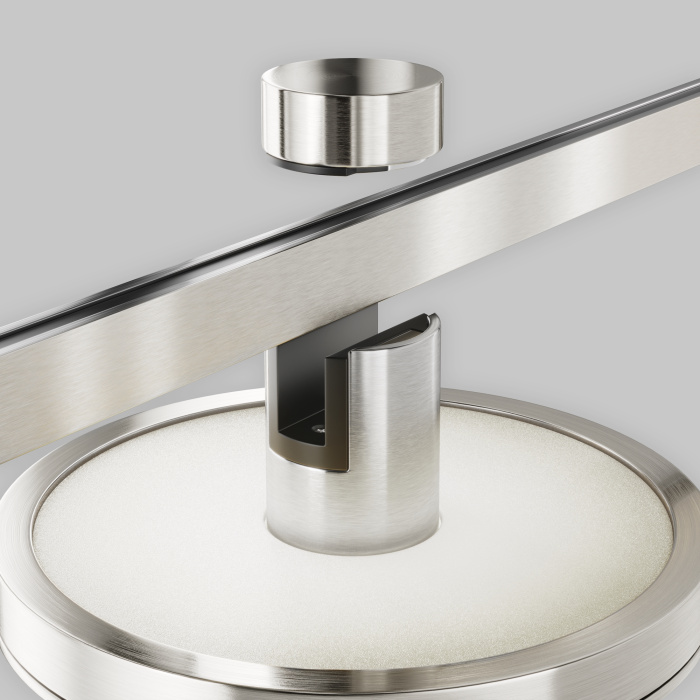 Трековый светильник Maytoni Plato TR152-1-7W4K-PT