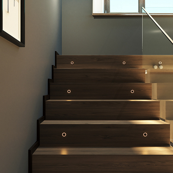 Подсветка для ступеней Ledron MJ4001 Black