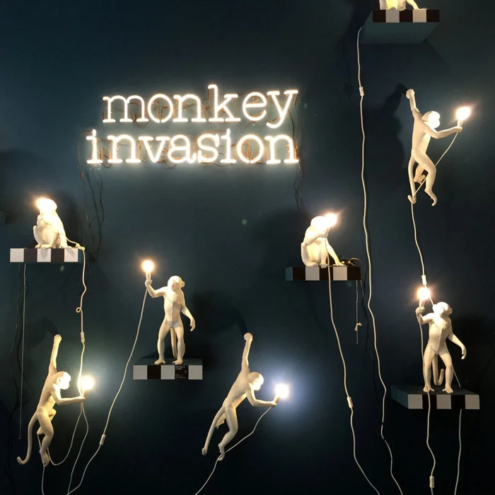 Настольная лампа Seletti Monkey Lamp Sitting 14882