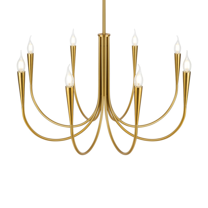 Люстра на штанге Freya Branches FR5253PL-08BS