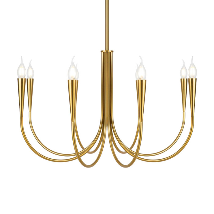 Люстра на штанге Freya Branches FR5253PL-08BS