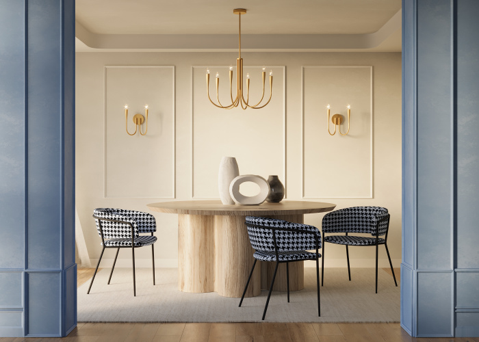 Люстра на штанге Freya Branches FR5253PL-08BS