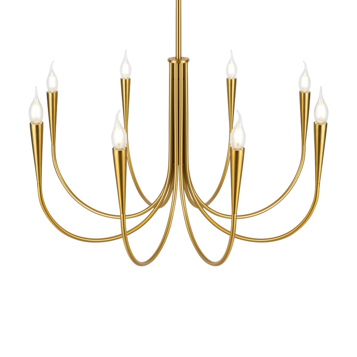 Люстра на штанге Freya Branches FR5253PL-08BS