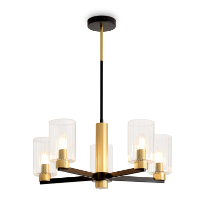 Люстра на штанге Freya Ombre FR2051CL-05BBS