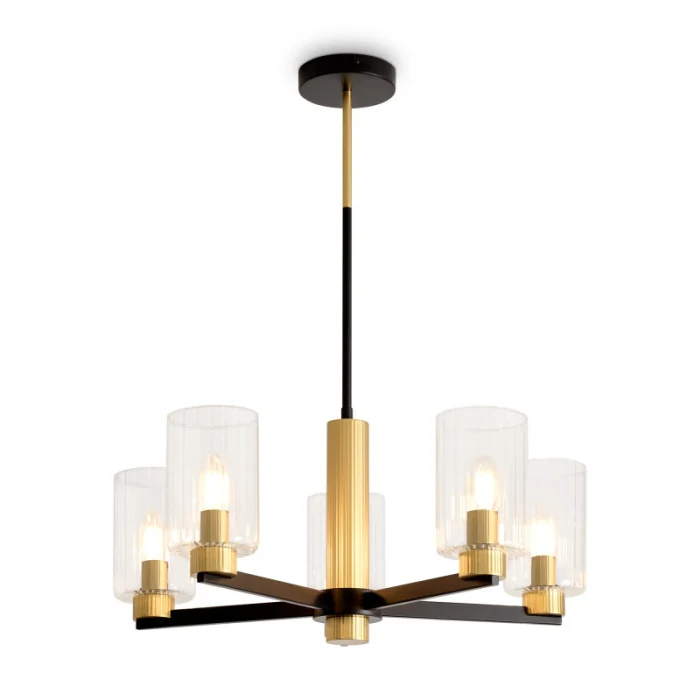 Люстра на штанге Freya Ombre FR2051CL-05BBS