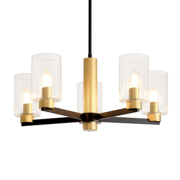 Люстра на штанге Freya Ombre FR2051CL-05BBS