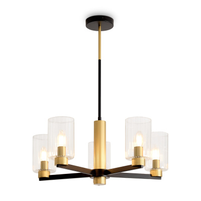 Люстра на штанге Freya Ombre FR2051CL-05BBS