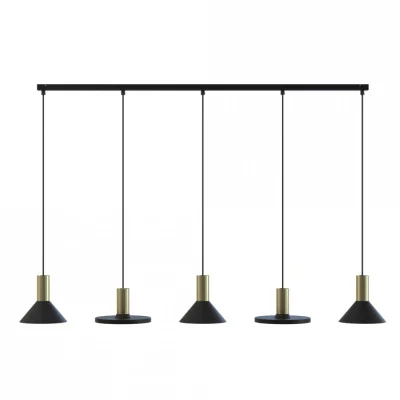 Подвесной светильник Nowodvorski Hermanos Black/Brass 8032
