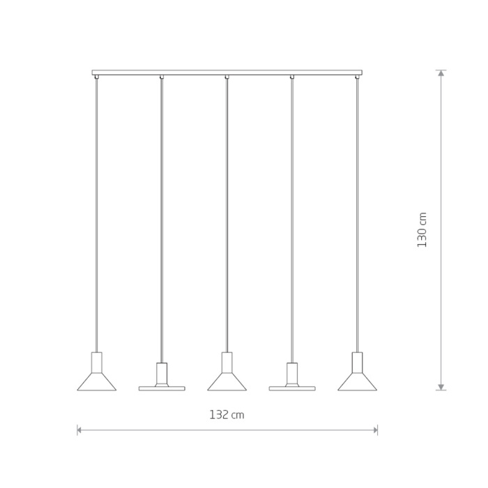 Подвесной светильник Nowodvorski Hermanos Black/Brass 8032