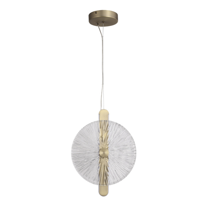 Светильник подвесной ST-Luce бронза/прозрачный LED 1*11W 4000K SL6141.303.01