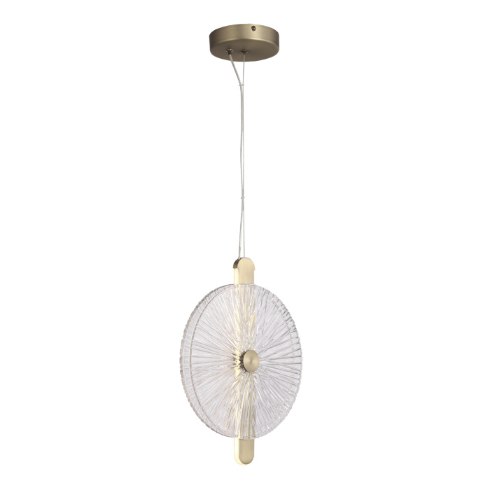 Светильник подвесной ST-Luce бронза/прозрачный LED 1*11W 4000K SL6141.303.01