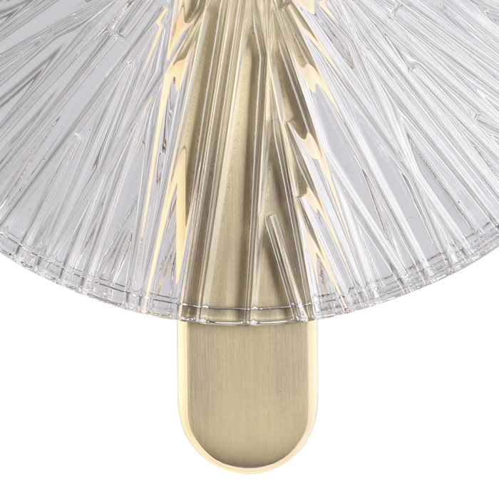 Светильник подвесной ST-Luce бронза/прозрачный LED 1*11W 4000K SL6141.303.01