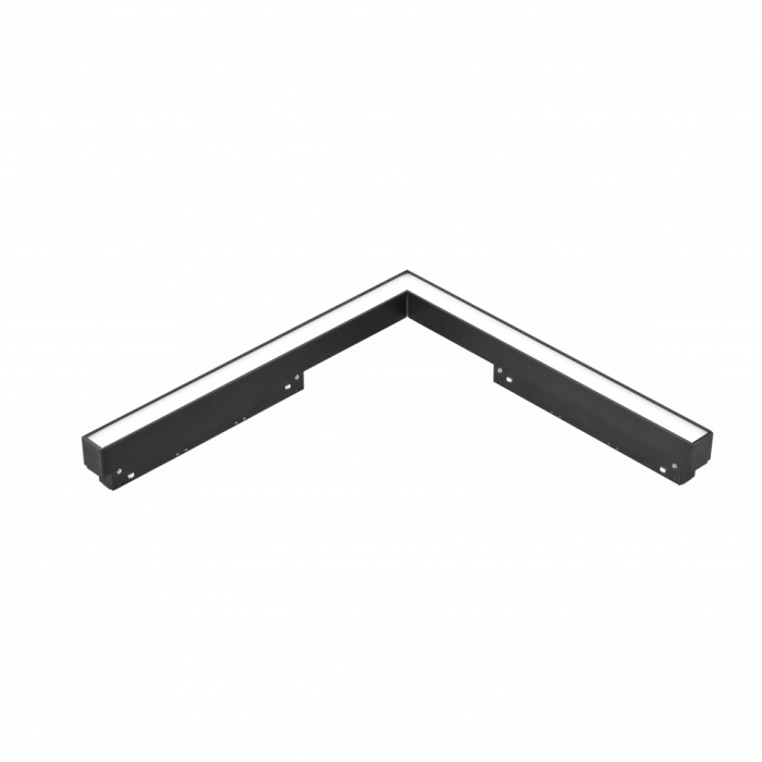 Светильник трековый магнитный угловой iLedex VISION SMART 4822-013-L320-16W-110DG-BK (раб. с Алисой)