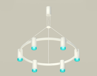 Комплект подвесного светильника с композитным хрусталем Ambrella light XB9021202