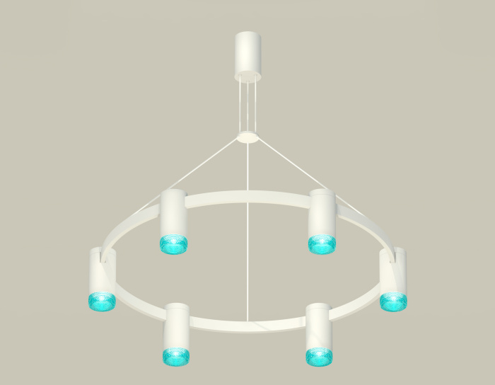 Комплект подвесного светильника с композитным хрусталем Ambrella light XB9021202