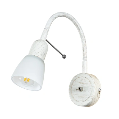 Настенный светильник Arte Lamp Lettura A7009AP-1WG