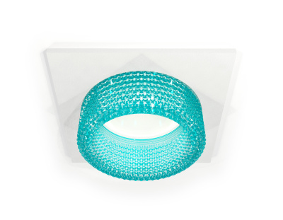 Комплект встраиваемого светильника с композитным хрусталем Ambrella light XC6520043