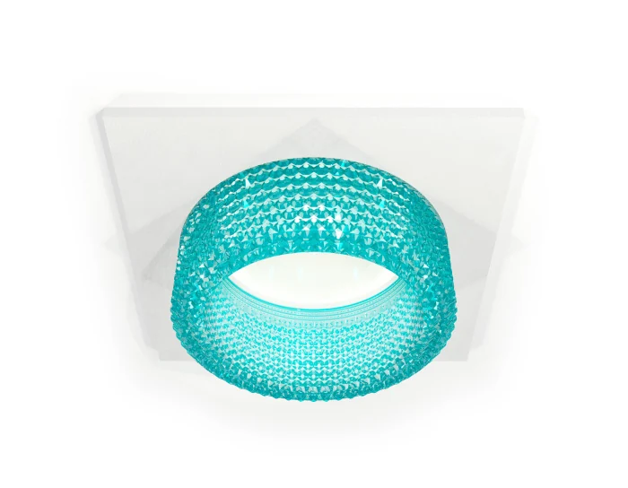 Комплект встраиваемого светильника с композитным хрусталем Ambrella light XC6520043