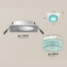 Комплект встраиваемого светильника с композитным хрусталем Ambrella light XC6520043