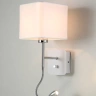Бра Crystal Lux PACO AP2 CHROME/WHITE