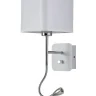 Бра Crystal Lux PACO AP2 CHROME/WHITE