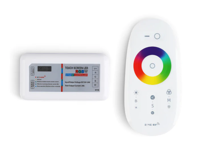 Контроллер для светодиодных лент RGB/RGBW с сенсорным радио пультом 2.4G GS11451 Ambrella light GS11451