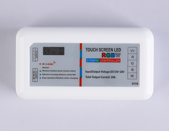 Контроллер для светодиодных лент RGB/RGBW с сенсорным радио пультом 2.4G GS11451 Ambrella light GS11451