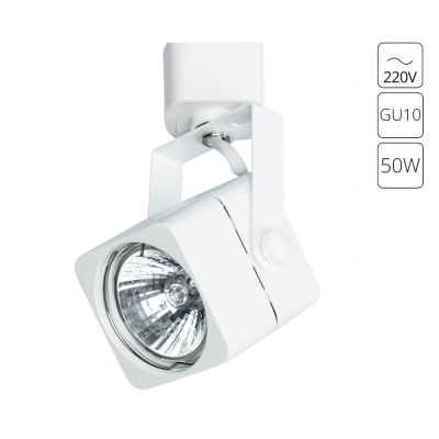 Трековый светильник Arte Lamp LENTE A1314PL-1WH