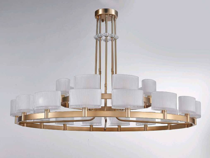 Потолочная люстра Newport 4338+16/C gold М0062174