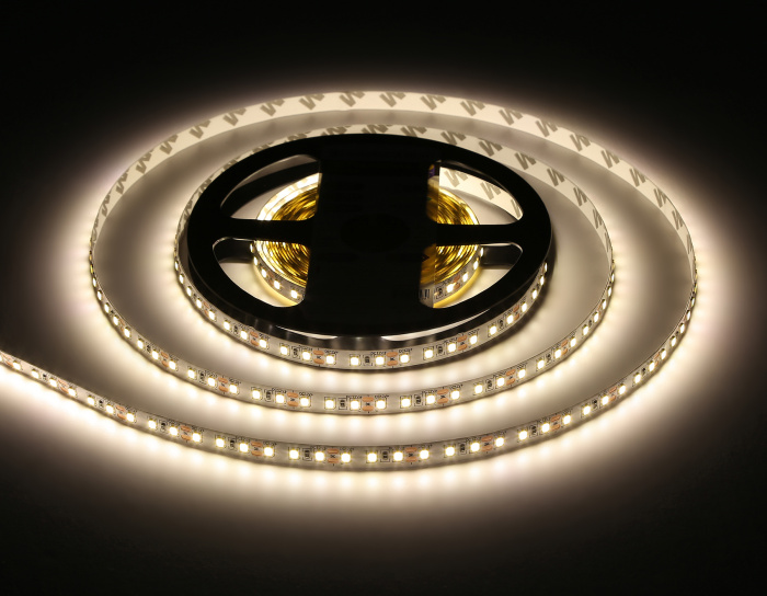 Светодиодная лента Ambrella Light GS1102 2835 120Led /9.6W m/ 12V IP20 4500K 5m/кратность резки 25mm Ambrella light GS1102