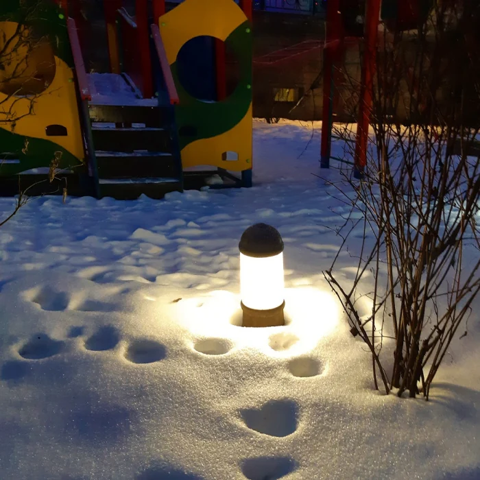 Садовый светильник-столбик FUMAGALLI SAURO 500  D15.553.000.AYE27