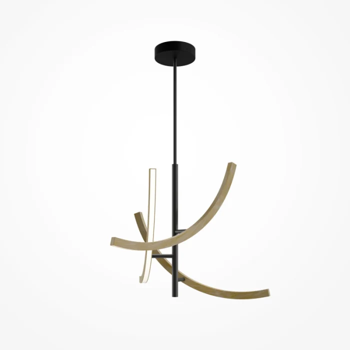 Люстра на штанге Maytoni MOD428PL-L27BK