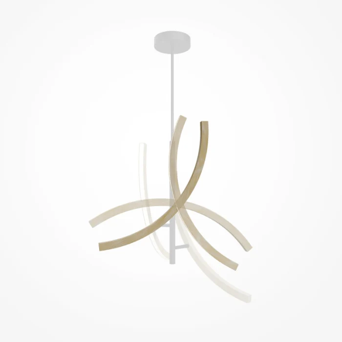 Люстра на штанге Maytoni MOD428PL-L27BK