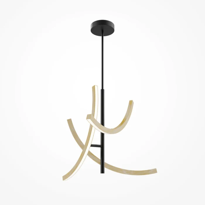 Люстра на штанге Maytoni MOD428PL-L27BK