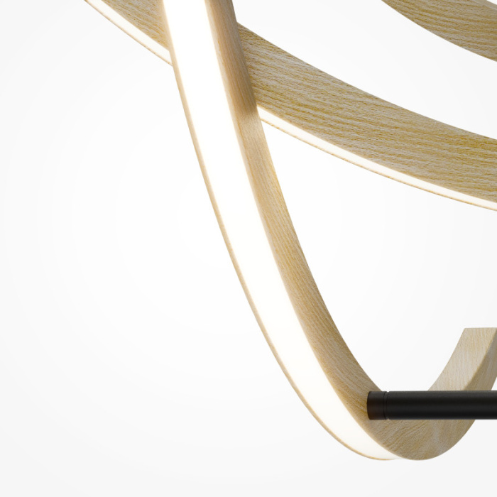 Люстра на штанге Maytoni Wabi MOD428PL-L27BK