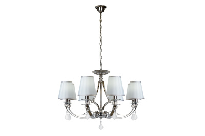 Подвесная люстра iLamp Amadea RM5220/8 Хром