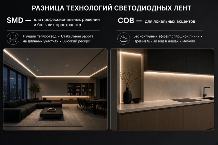 Светодиодная лента Crystal Lux COB CLT 1.001 10W 24V COB 4000K IP20
