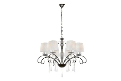 Подвесная люстра iLamp Perfection RM7006/8 Хром