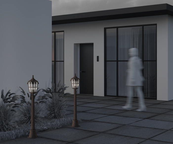 Садово-парковый светильник Maytoni Albion O413FL-01BZ1