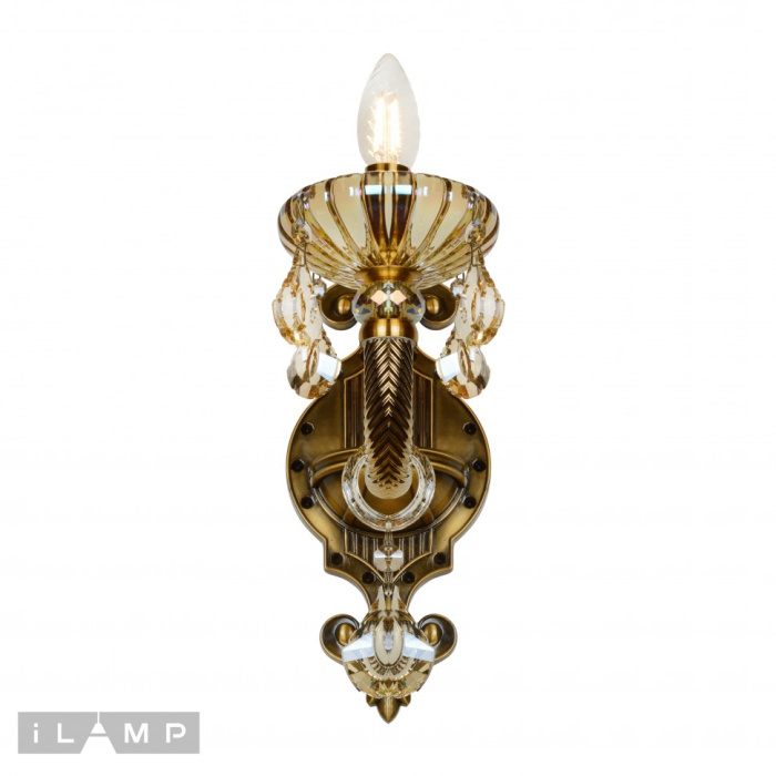 Настенный светильник iLamp Asia 81069-1 Бронзовый
