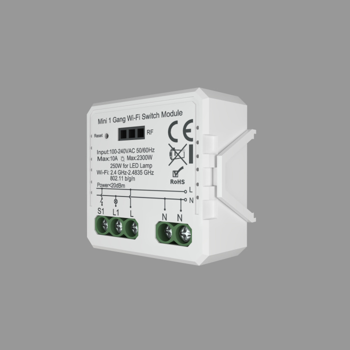 Wi-Fi реле Denkirs Relay RL1001-SM