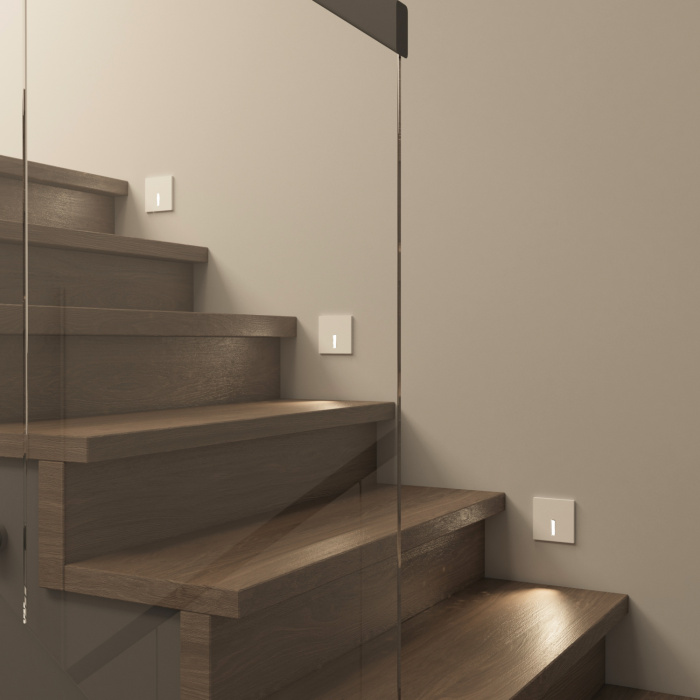 Подсветка ступеней лестницы Denkirs Troms DK1030-WH