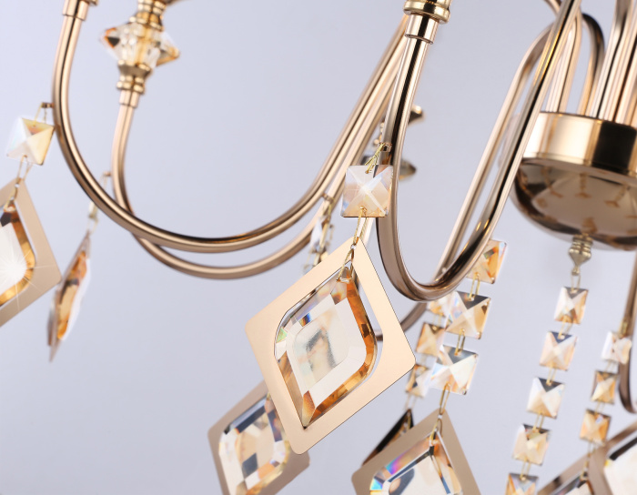 Подвесная люстра с хрусталем Ambrella light TR4957