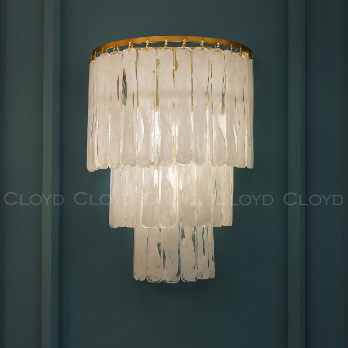 Бра Cloyd NANSEN W3 / выс. 42 см - латунь (арт.20221)