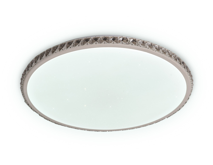 Потолочный светодиодный светильник с пультом и дополнительной подсветкой Ambrella light FF70